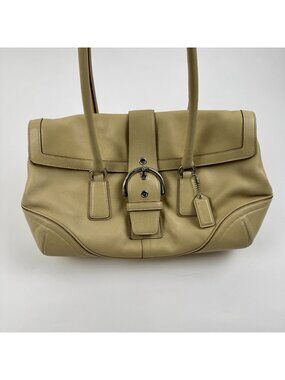 Coach Hamilton Yellow Shoulder bag M3S-9251 SOHO Cowhide Leather Y2K